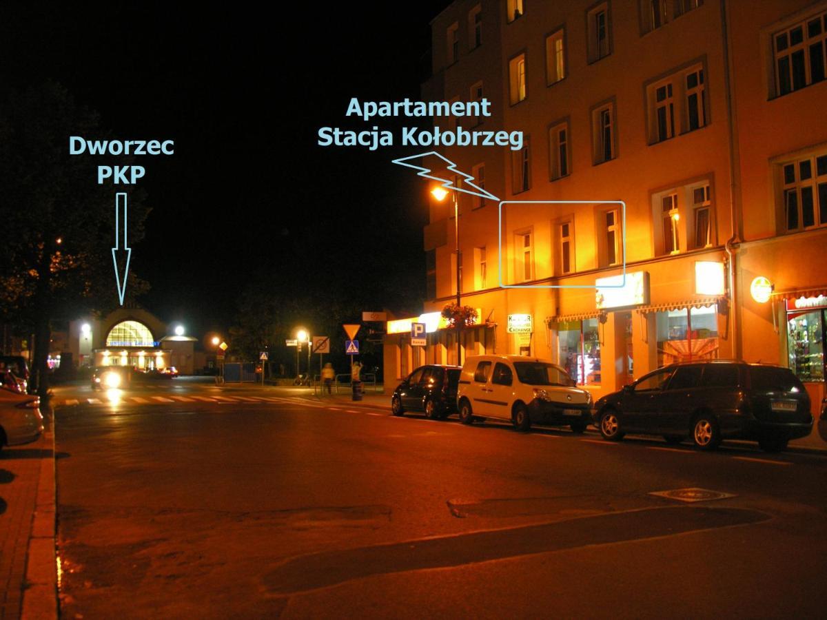 Apartment Dworcowa 100 M Do Pkp Kolobrzeg